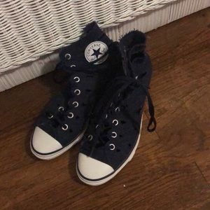 Converse with heel